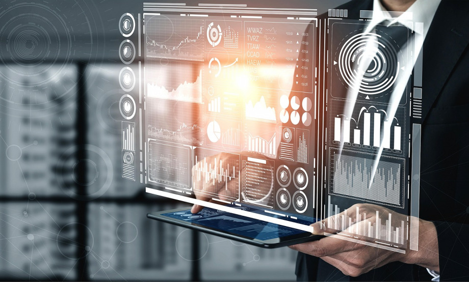 futuristic artificial intelligence digital technology computing